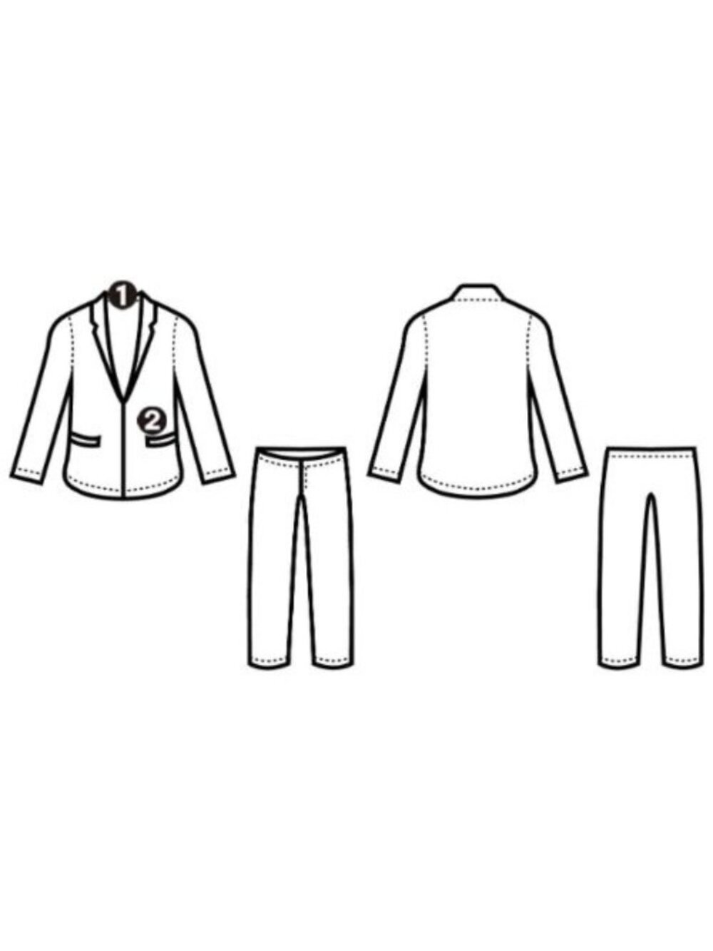 Versace Collection Set Suits - Picture 12 of 12